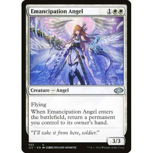 Jumpstart 2022 - 55 - Emancipation Angel - Uncommon - W - Non-foil