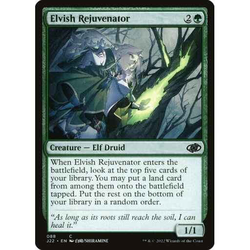 Jumpstart 2022 - 88 - Elvish Rejuvenator - Common - G - Non-foil