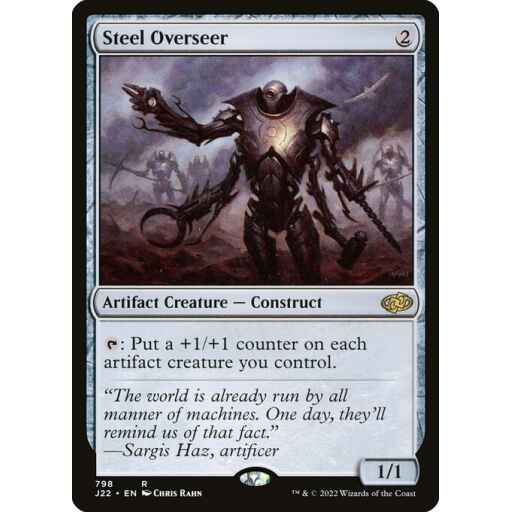 Jumpstart 2022 - 798 - Steel Overseer - Rare - C - Non-foil