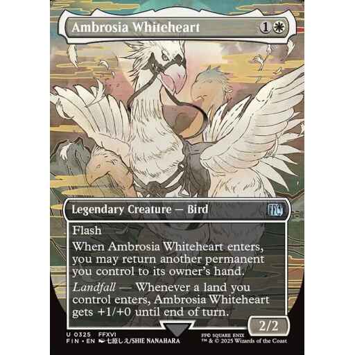 Final Fantasy - 325 - Ambrosia Whiteheart - Uncommon - W - Non-foil