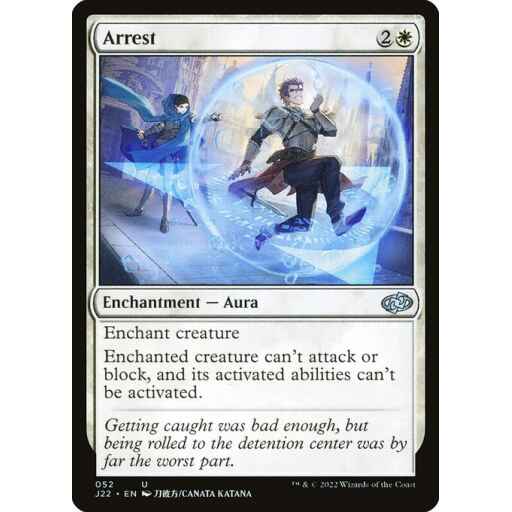 Jumpstart 2022 - 52 - Arrest - Uncommon - W - Non-foil