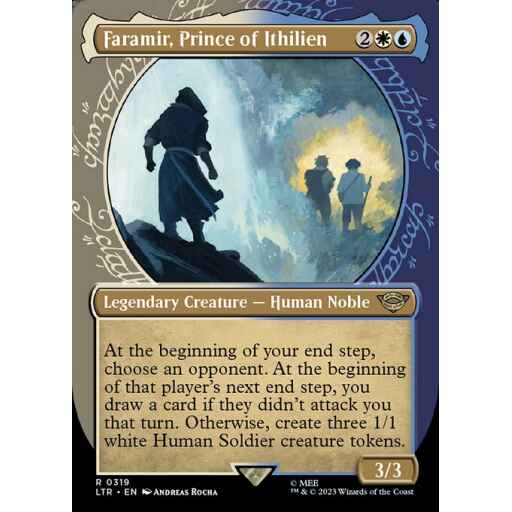 The Lord of the Rings: Tales of Middle-earth - 319 - Faramir, Prince of Ithilien - Rare - WU - Non-foil