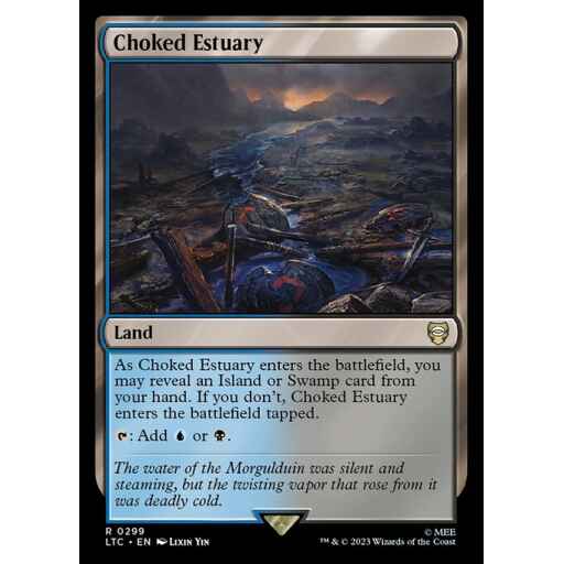 Tales of Middle-earth Commander - 299 - Choked Estuary - Rare - C - Non-foil