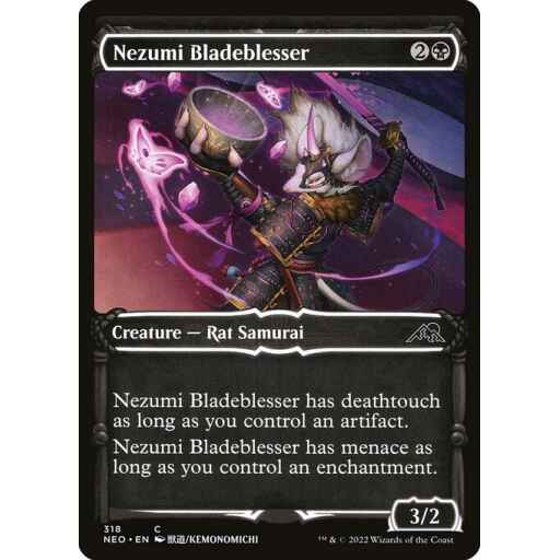 Kamigawa: Neon Dynasty - 318 - Nezumi Bladeblesser - Common - B - Non-foil