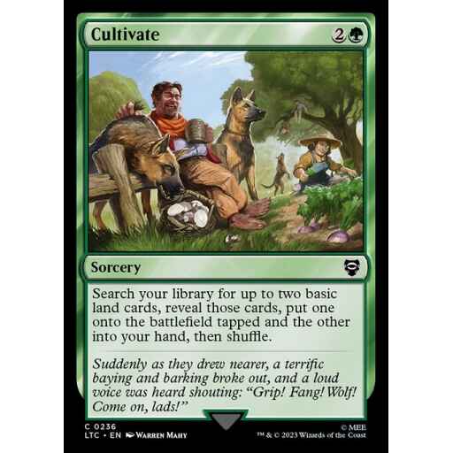 Tales of Middle-earth Commander - 236 - Cultivate - Common - G - Non-foil