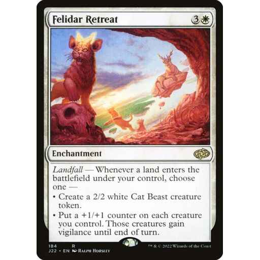 Jumpstart 2022 - 184 - Felidar Retreat - Rare - W - Non-foil