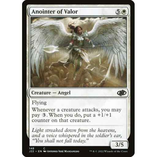 Jumpstart 2022 - 148 - Anointer of Valor - Common - W - Non-foil