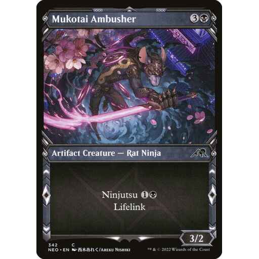 Kamigawa: Neon Dynasty - 342 - Mukotai Ambusher - Common - B - Non-foil