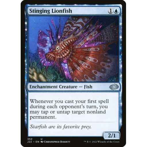 Jumpstart 2022 - 352 - Stinging Lionfish - Uncommon - U - Non-foil