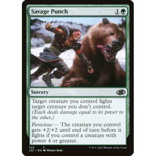 Jumpstart 2022 - 723 - Savage Punch - Common - G - Non-foil