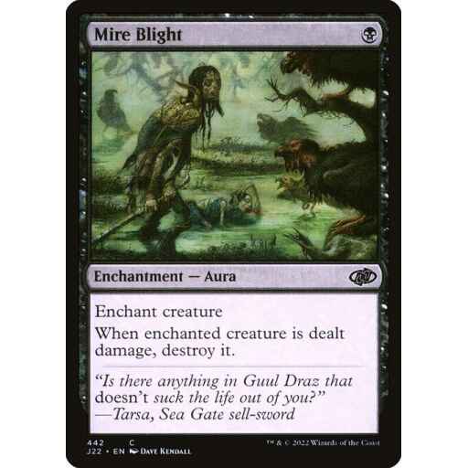 Jumpstart 2022 - 442 - Mire Blight - Common - B - Non-foil