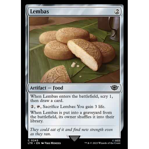 The Lord of the Rings: Tales of Middle-earth - 243 - Lembas - Common - C - Non-foil