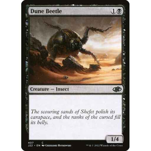 Jumpstart 2022 - 407 - Dune Beetle - Common - B - Non-foil