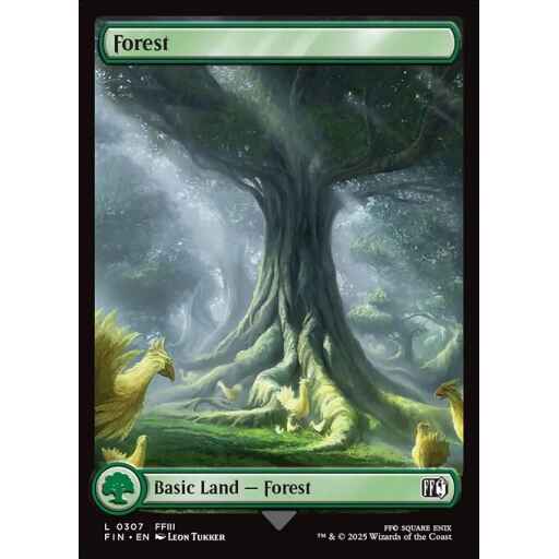 Final Fantasy - 307 - Forest - Common - C - Non-foil