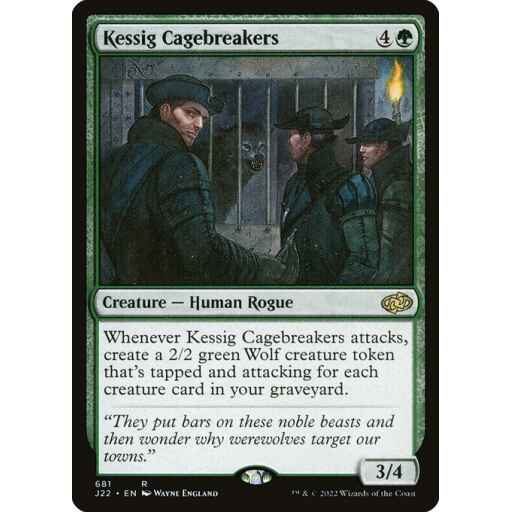 Jumpstart 2022 - 681 - Kessig Cagebreakers - Rare - G - Non-foil