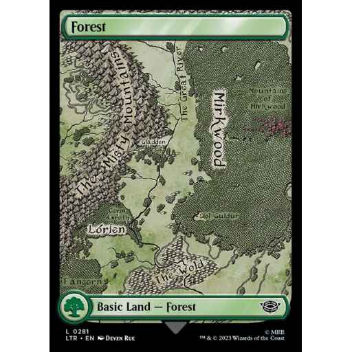 The Lord of the Rings: Tales of Middle-earth - 281 - Forest - Common - C - Foil