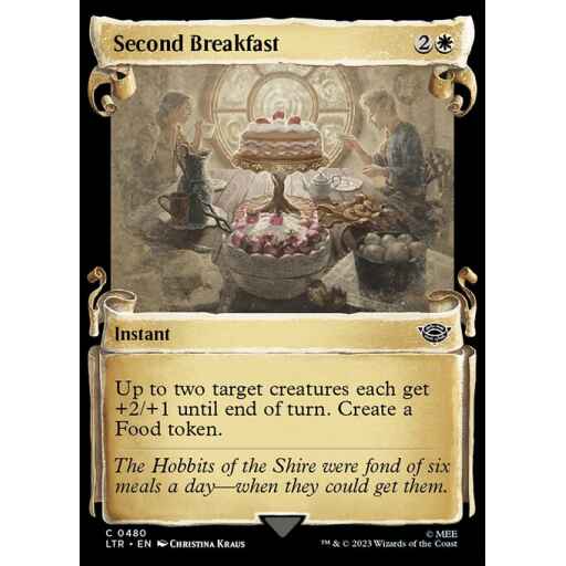 The Lord of the Rings: Tales of Middle-earth - 480 - Second Breakfast - Common - W - Non-foil