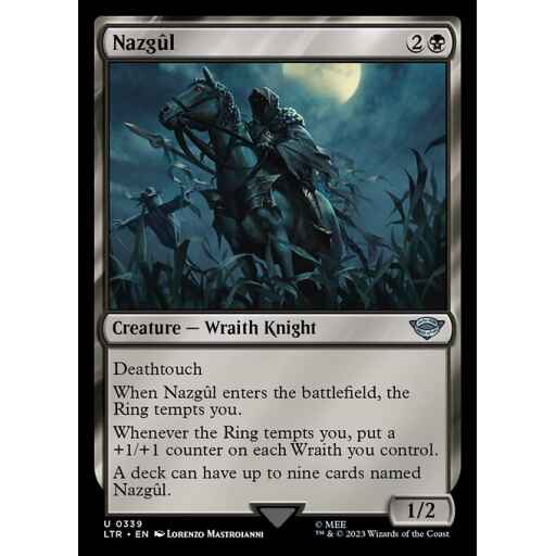The Lord of the Rings: Tales of Middle-earth - 339 - Nazgûl - Uncommon - B - Non-foil