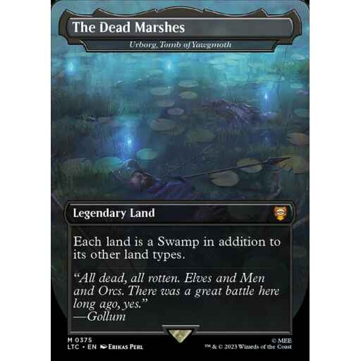 Tales of Middle-earth Commander - 375 - Urborg, Tomb of Yawgmoth - Mythic - C - Foil