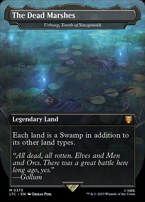 Tales of Middle-earth Commander - 375 - Urborg, Tomb of Yawgmoth - Mythic - C - Foil