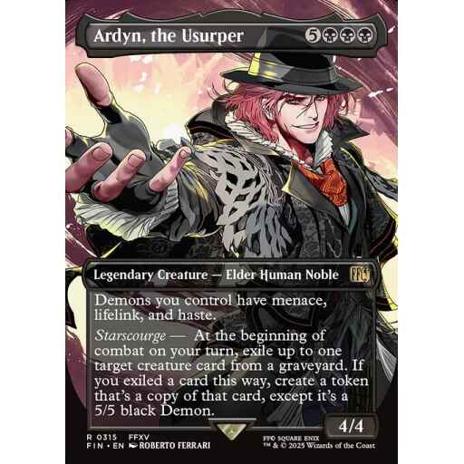 Final Fantasy - 315 - Ardyn, the Usurper - Rare - B - Non-foil