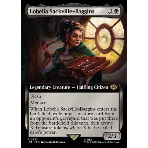 The Lord of the Rings: Tales of Middle-earth - 357 - Lobelia Sackville-Baggins - Rare - B - Non-foil