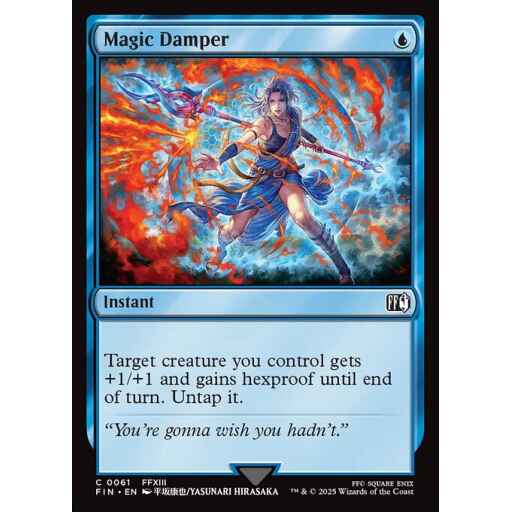 Final Fantasy - 61 - Magic Damper - Common - U - Non-foil