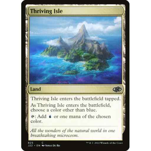 Jumpstart 2022 - 825 - Thriving Isle - Common - C - Non-foil