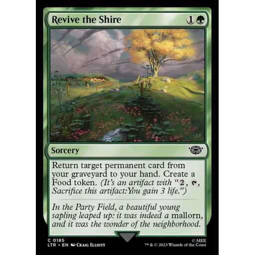 The Lord of the Rings: Tales of Middle-earth - 185 - Revive the Shire - Common - G - Non-foil