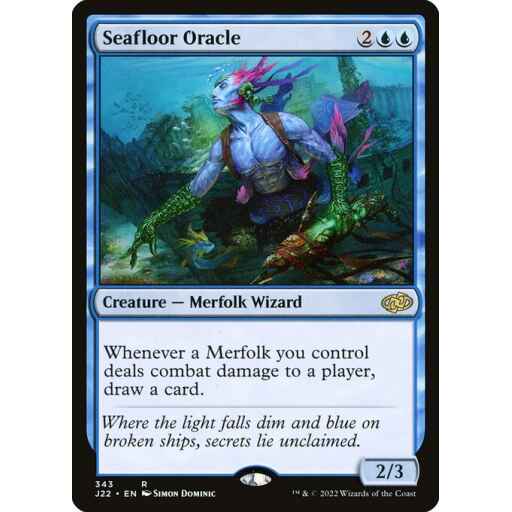 Jumpstart 2022 - 343 - Seafloor Oracle - Rare - U - Non-foil