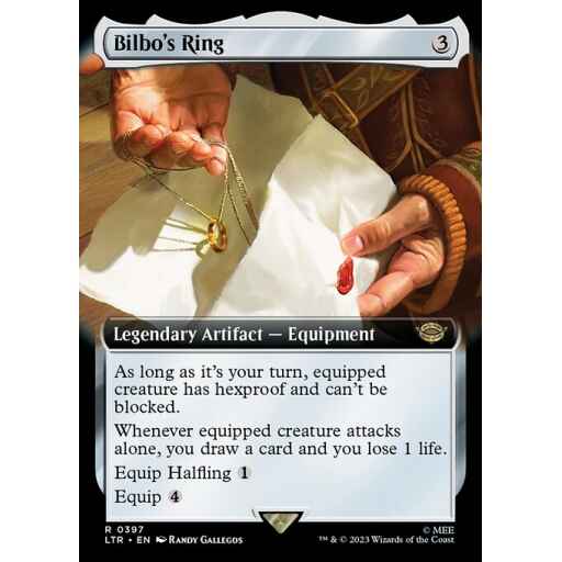 The Lord of the Rings: Tales of Middle-earth - 397 - Bilbo's Ring - Rare - C - Non-foil