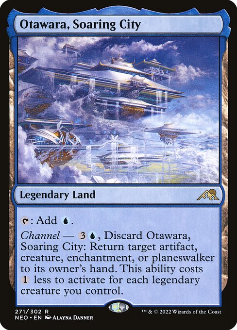 Kamigawa: Neon Dynasty - 271 - Otawara, Soaring City - Rare - C - Non-foil