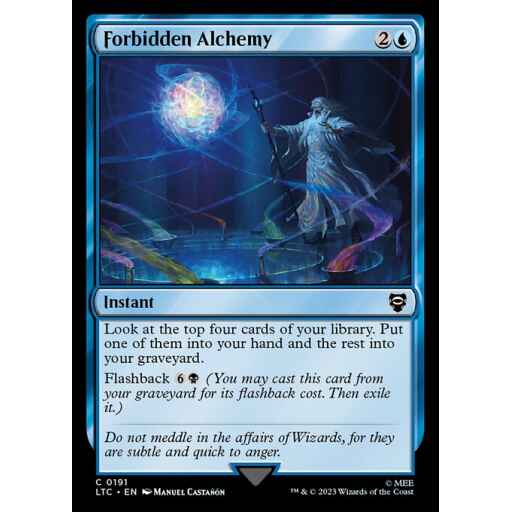 Tales of Middle-earth Commander - 191 - Forbidden Alchemy - Common - U - Non-foil