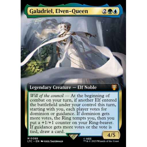 Tales of Middle-earth Commander - 88 - Galadriel, Elven-Queen - Mythic - UG - Non-foil