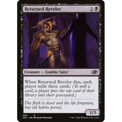 Jumpstart 2022 - 460 - Returned Reveler - Common - B - Non-foil