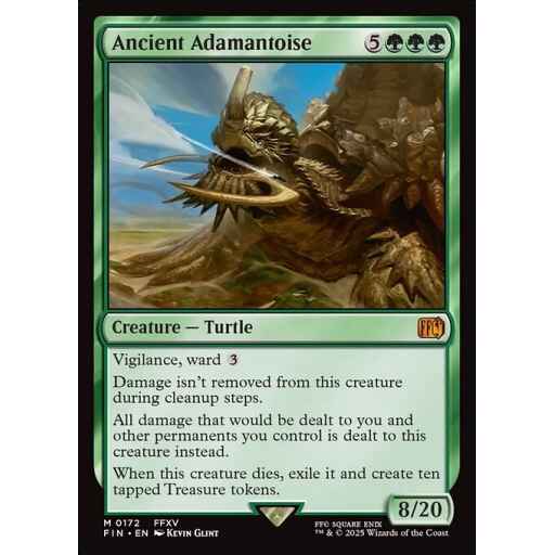 Final Fantasy - 172 - Ancient Adamantoise - Mythic - G - Non-foil