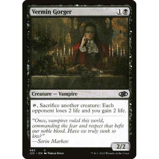 Jumpstart 2022 - 485 - Vermin Gorger - Common - B - Non-foil