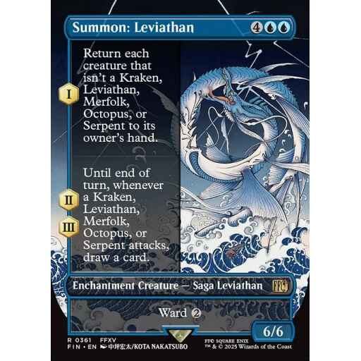 Final Fantasy - 361 - Summon: Leviathan - Rare - U - Non-foil