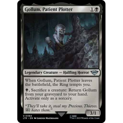 The Lord of the Rings: Tales of Middle-earth - 84 - Gollum, Patient Plotter - Uncommon - B - Non-foil