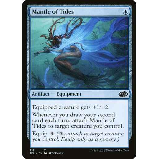 Jumpstart 2022 - 318 - Mantle of Tides - Common - U - Non-foil