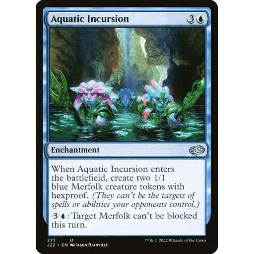 Jumpstart 2022 - 271 - Aquatic Incursion - Uncommon - U - Non-foil