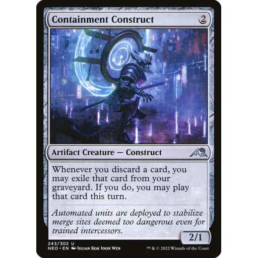 Kamigawa: Neon Dynasty - 243 - Containment Construct - Uncommon - C - Non-foil