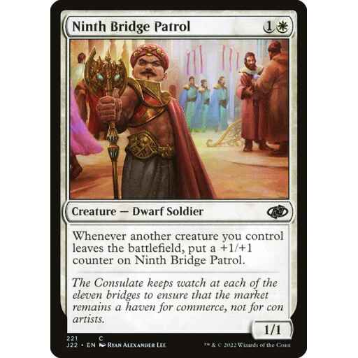 Jumpstart 2022 - 221 - Ninth Bridge Patrol - Common - W - Non-foil