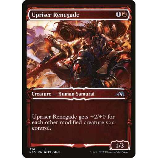 Kamigawa: Neon Dynasty - 324 - Upriser Renegade - Uncommon - R - Non-foil