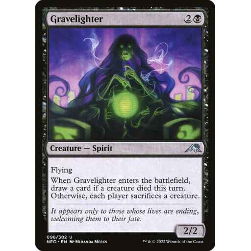 Kamigawa: Neon Dynasty - 98 - Gravelighter - Uncommon - B - Non-foil