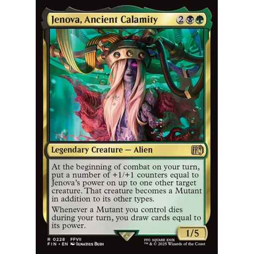 Final Fantasy - 228 - Jenova, Ancient Calamity - Rare - BG - Non-foil