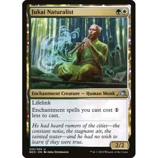 Kamigawa: Neon Dynasty - 225 - Jukai Naturalist - Uncommon - WG - Non-foil