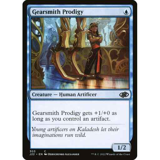 Jumpstart 2022 - 303 - Gearsmith Prodigy - Common - U - Non-foil