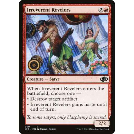 Jumpstart 2022 - 560 - Irreverent Revelers - Common - R - Non-foil