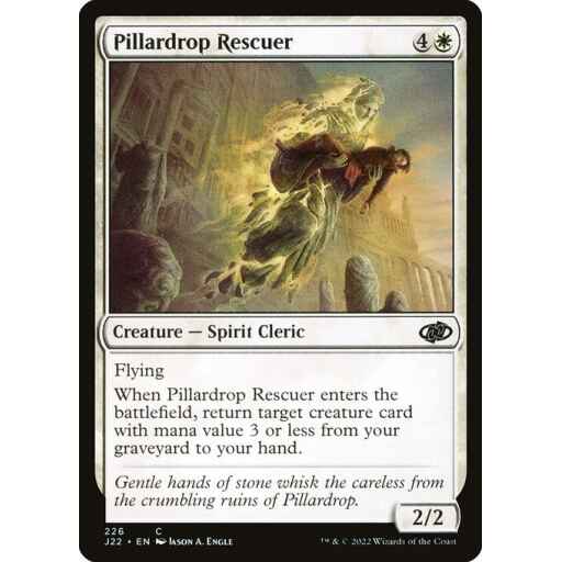 Jumpstart 2022 - 226 - Pillardrop Rescuer - Common - W - Non-foil